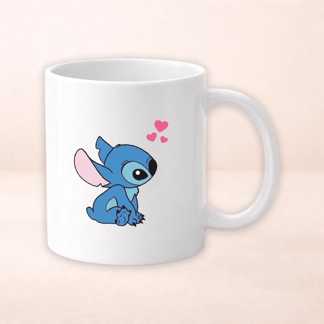 Чашка з принтом "Стіч"