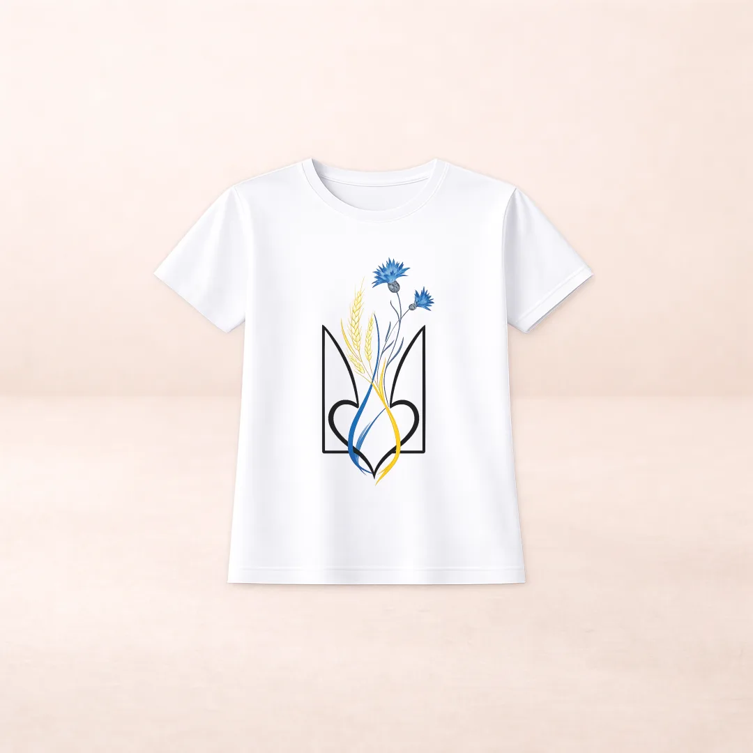 Футболка з принтом "Україна вперед"